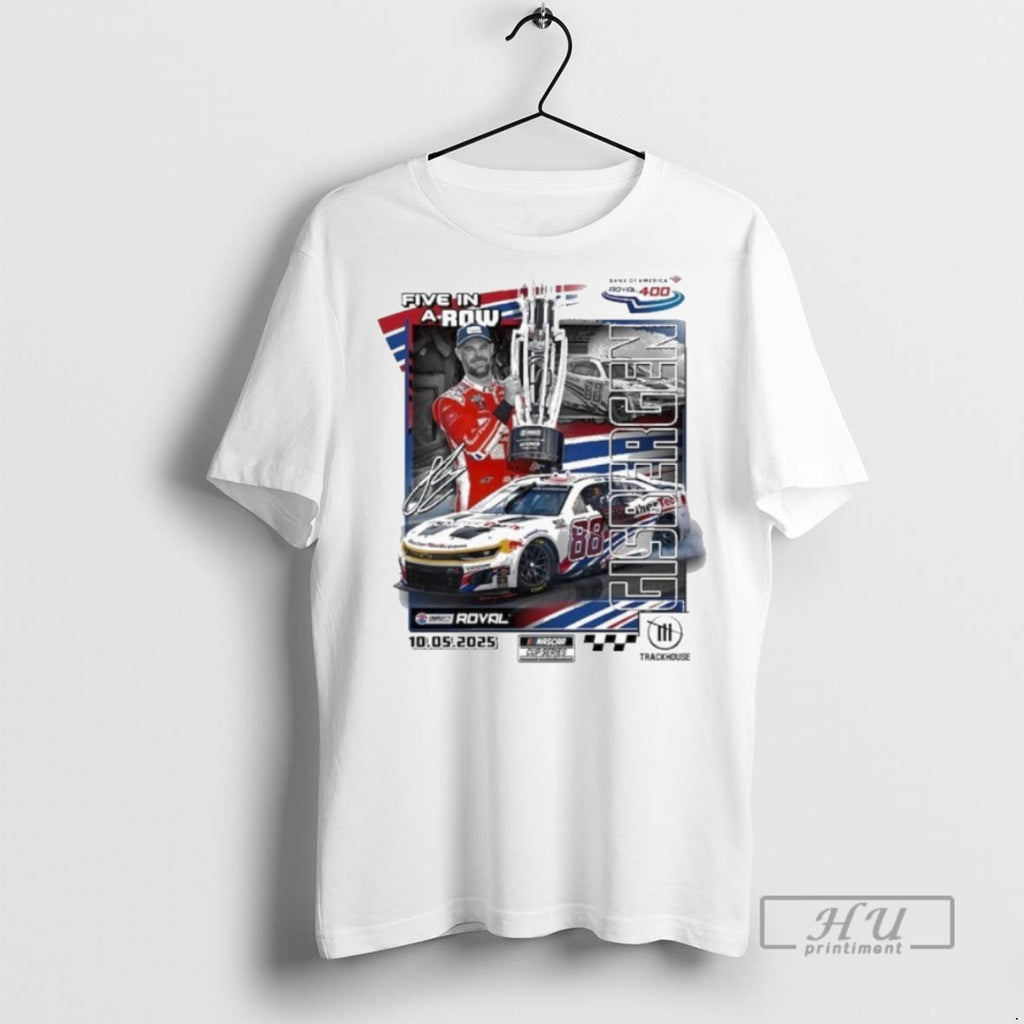 Trending Shane Van Gisbergen 2025 Bank Of America Roval 400 Race Win T Shirt
