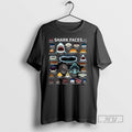 Trending Shark Faces Type Of Shark T Shirt