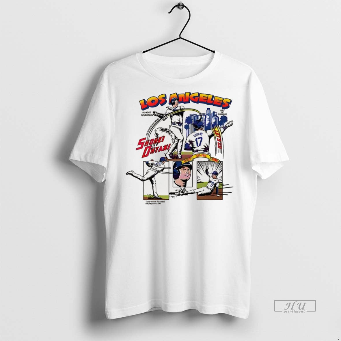 Trending Shohei Ohtani Los Angeles Dodgers Baseball Comic Tee Shirt Sweater
