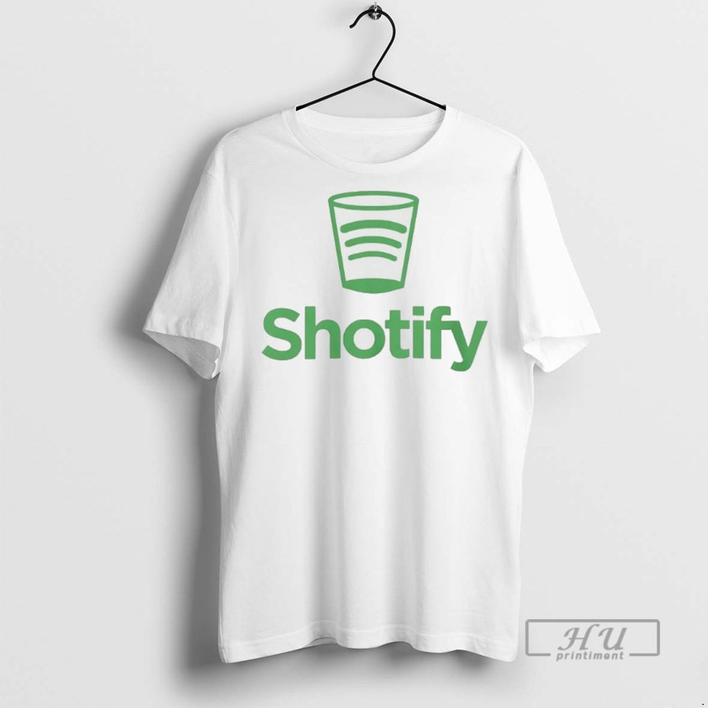 Trending Shotify Spotify Parody Logo T Shirt
