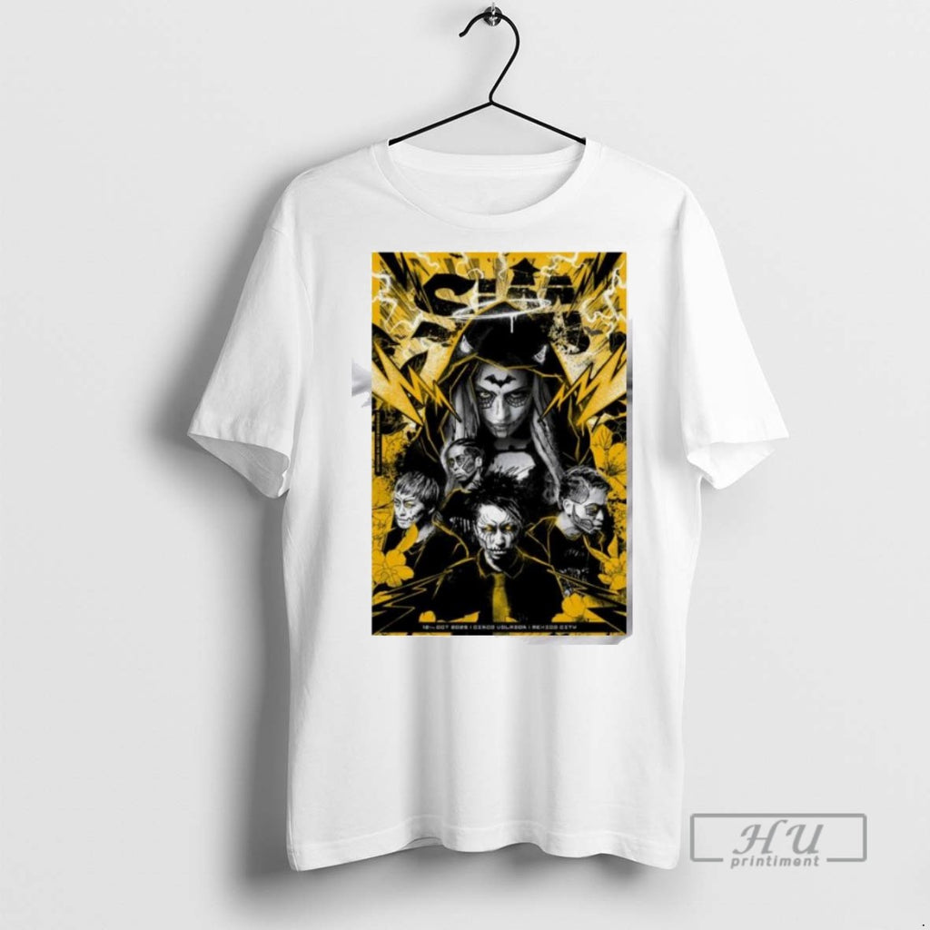 Trending Sim Oct 12 2025 Circo Volador In Mexico City T Men Graphic Tee Shirts