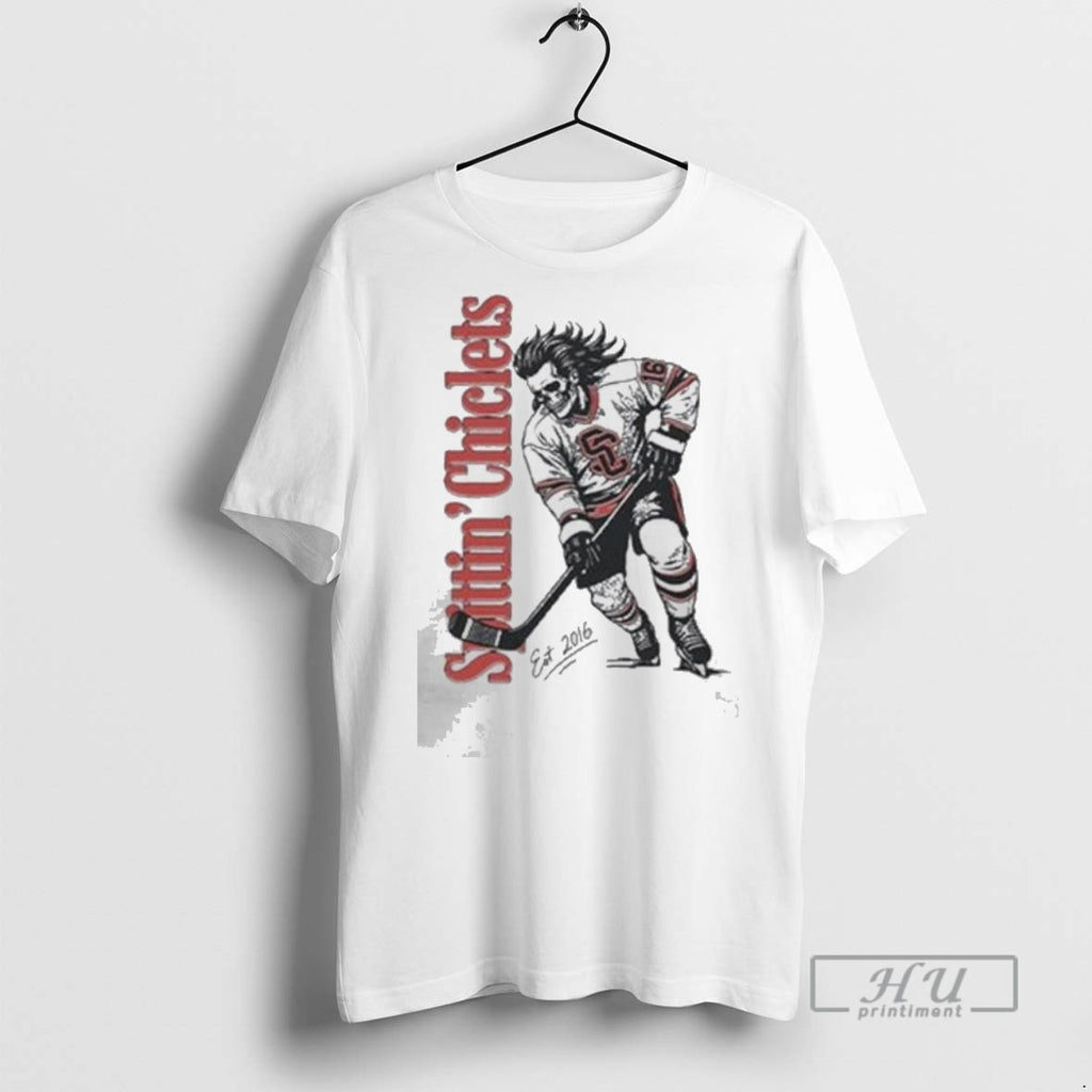 Trending Spittin Chiclets Skullet Vertical T Shirts