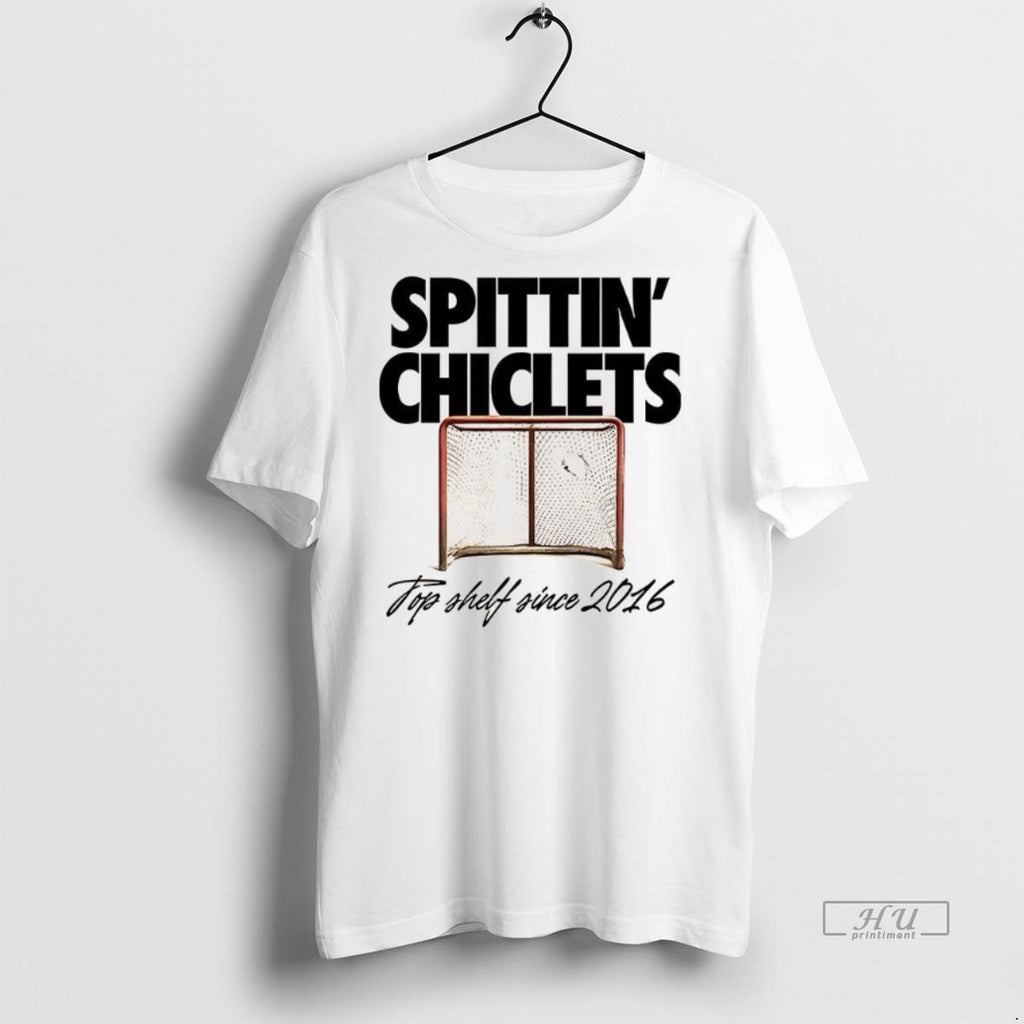 Trending Spittin Chiclets Top Shelf Since 2016 Hockey Goal Tee Shirt Sweater