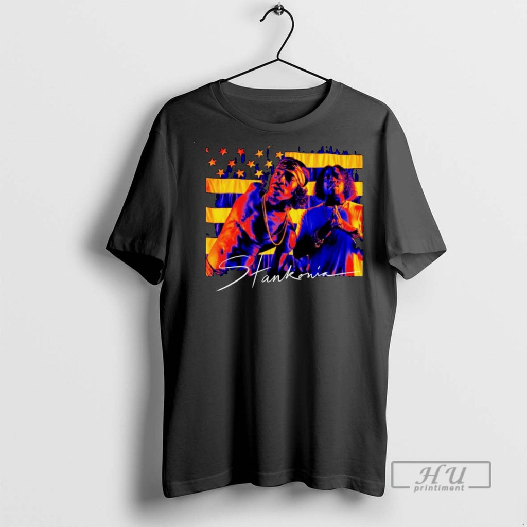 Trending Stankonia Color Photo Usa Flag Ornaments T Shirt