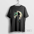 Trending Steampunk Black Cat Wearing A Top Hat Under Full Moon Halloween T Shirt