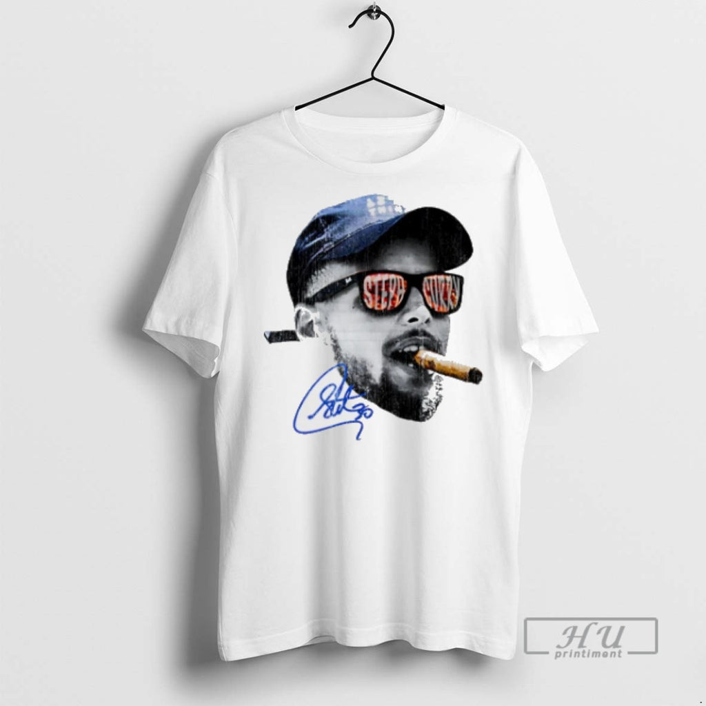 Trending Stephen Curry Golden State Warriors Curry Head Smoking T Shirts Sweatshirt Hoodies