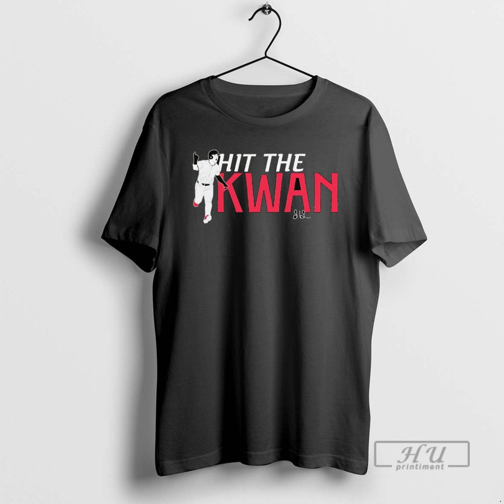 Trending Steven Kwan Hit The Kwan Signature T Shirts
