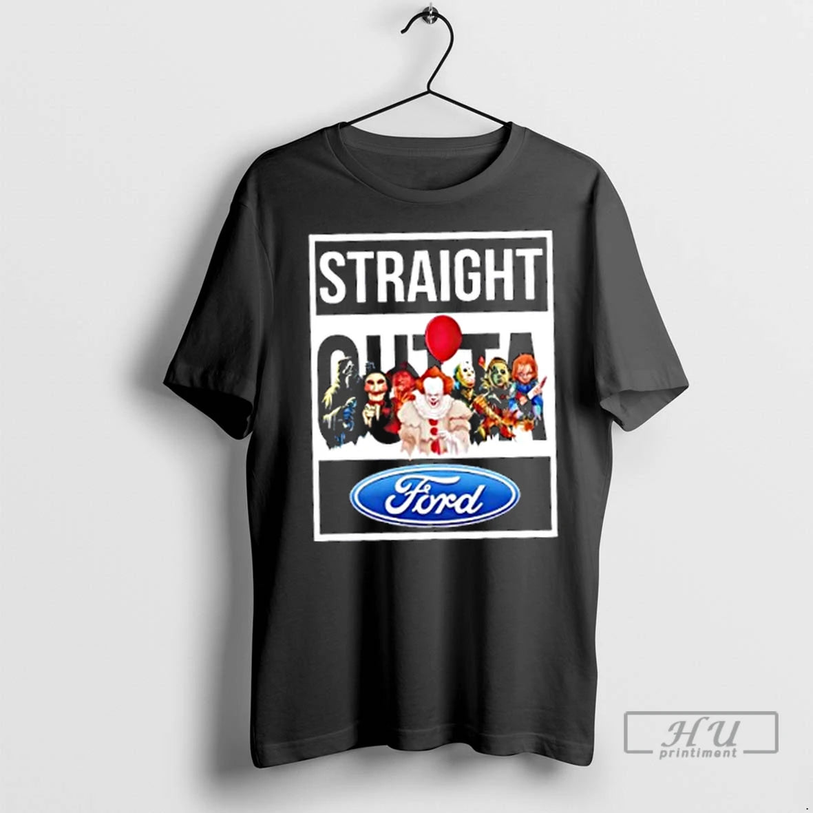 Trending Straight Outta Horror Movies Halloween X Ford Motor T Shirts