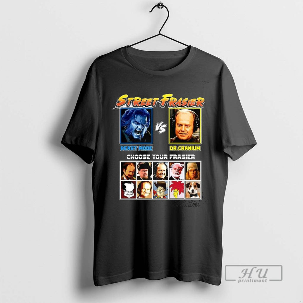 Trending Street Frasier Beast Mode Vs Dr Cranium T Shirt