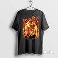 Trending Striker Halloween Shark Robot Helluva Boss T Shirt