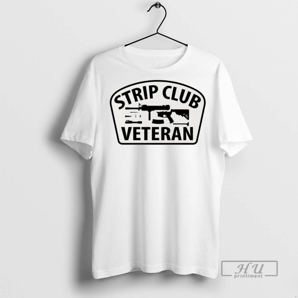 Trending Strip Club Veteran Logo T Shirt