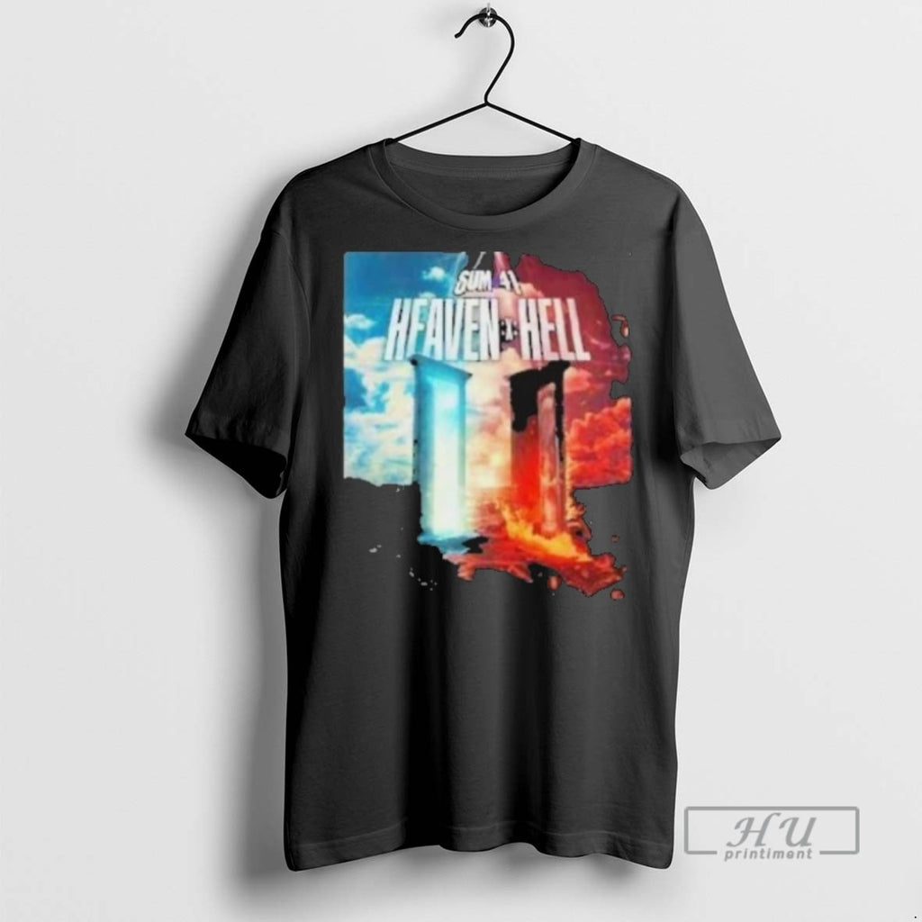 Trending Sum 41 Heaven X Hell Mars T Shirt