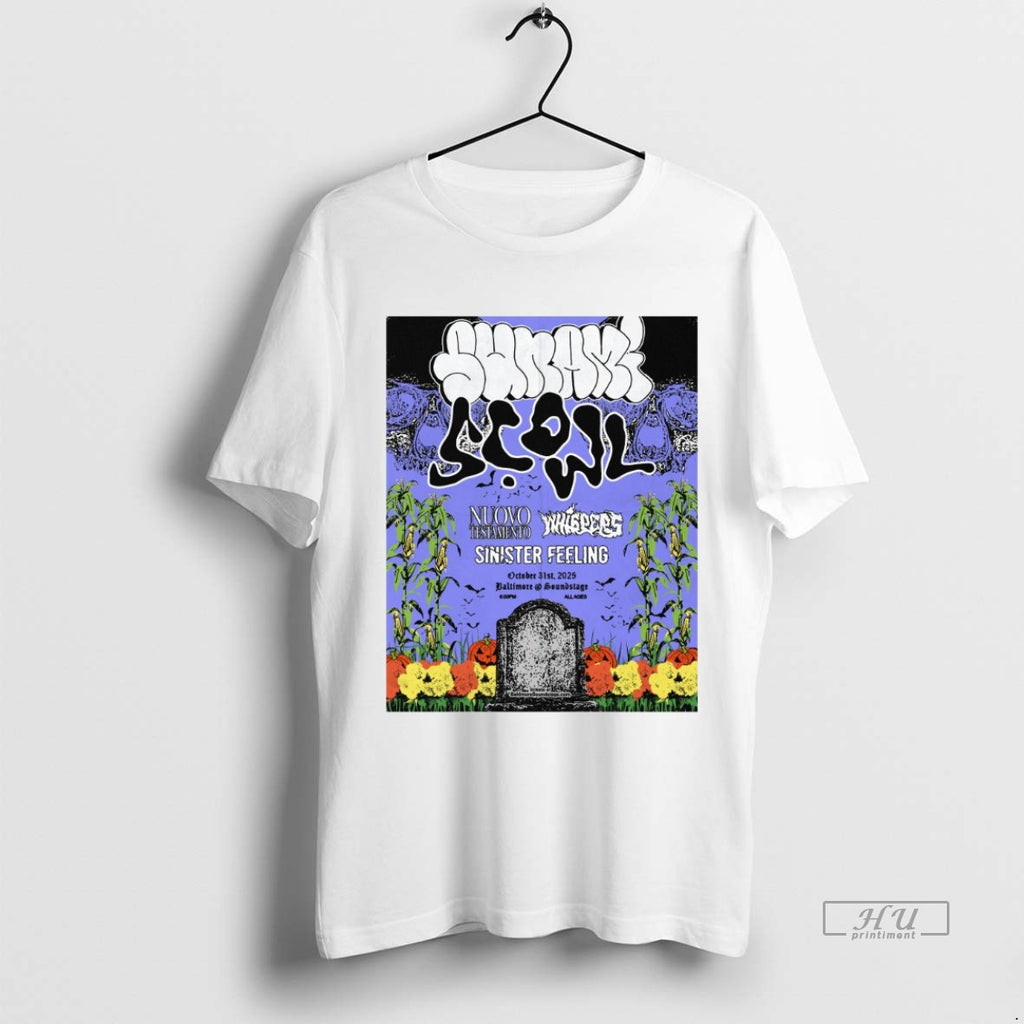 Trending Sunami And Scowl Baltimore Md October 31 2025 Halloween Shirt Sweater