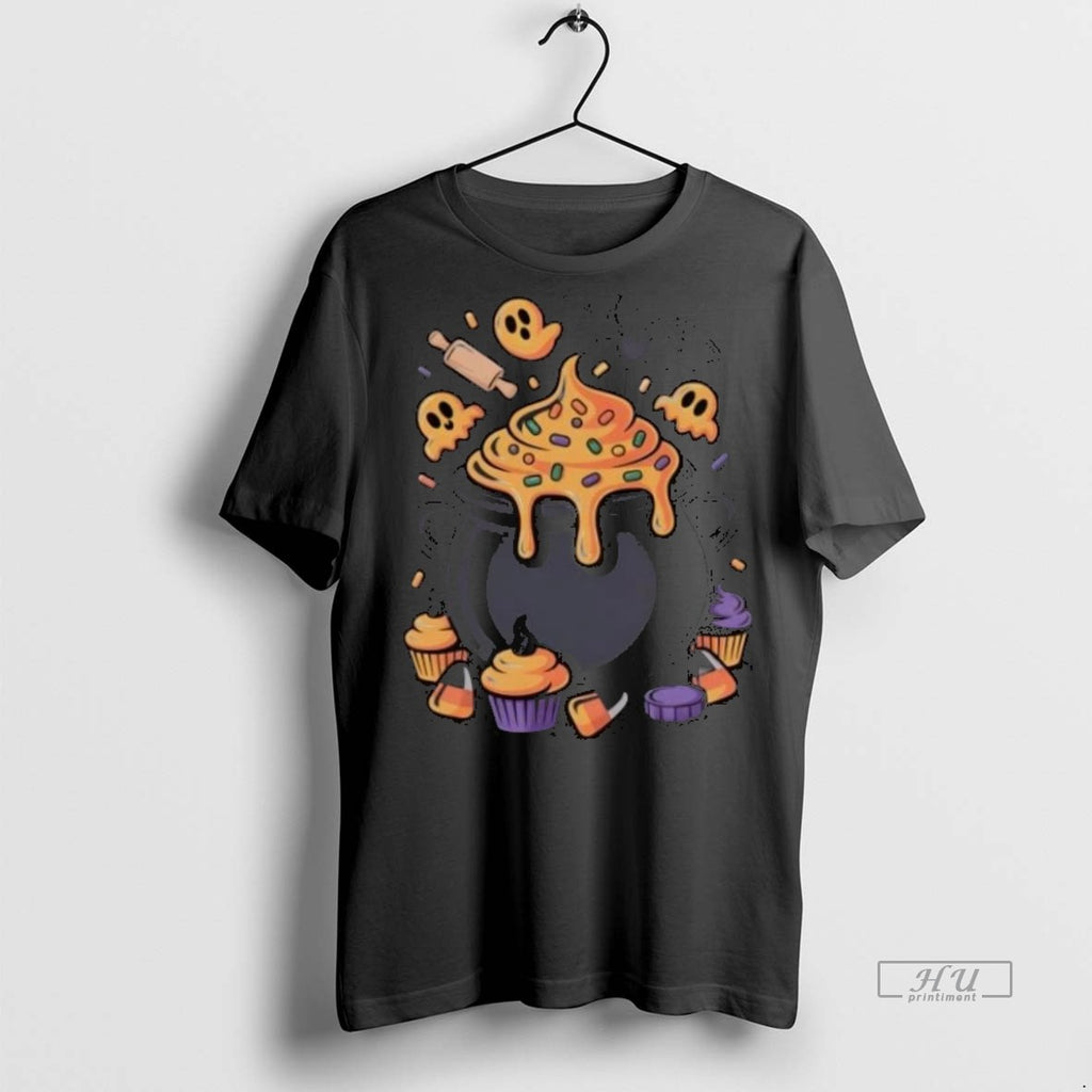Trending Sweet And Spooky Brew Halloween Graphic Tee Shirt Sweater
