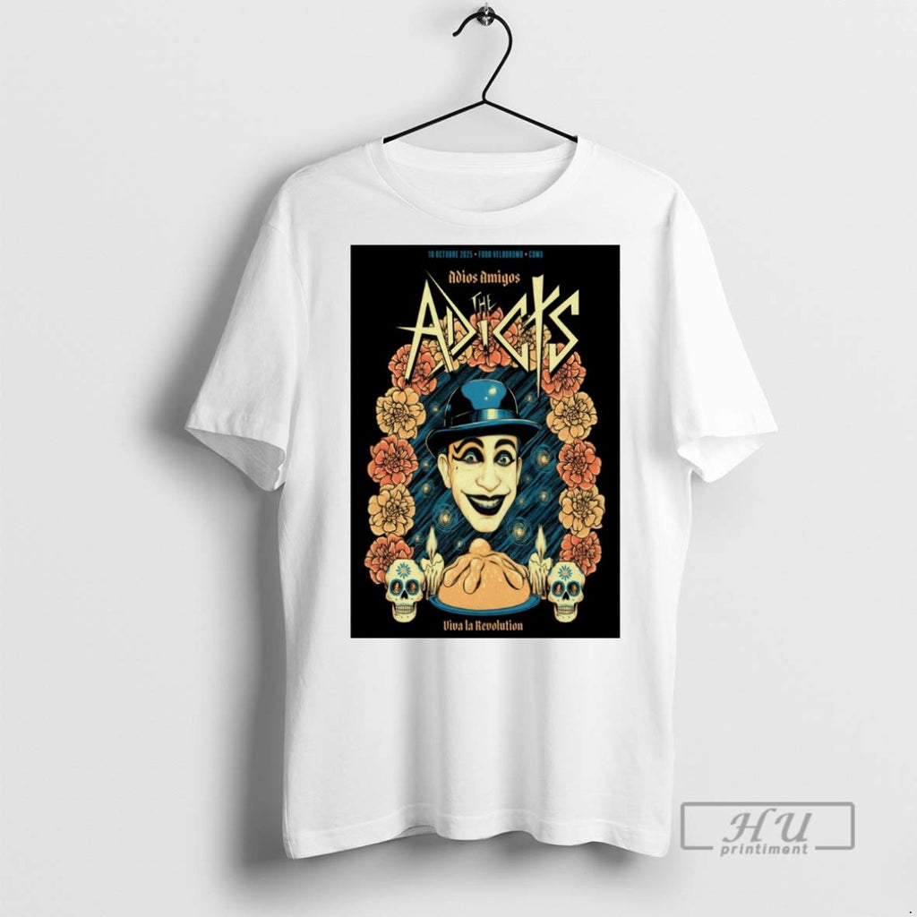 Trending The Adicts October 10 2025 Foro Velodromo Cdmx Graphic Tee Shirts Sweatshirt Hoodies