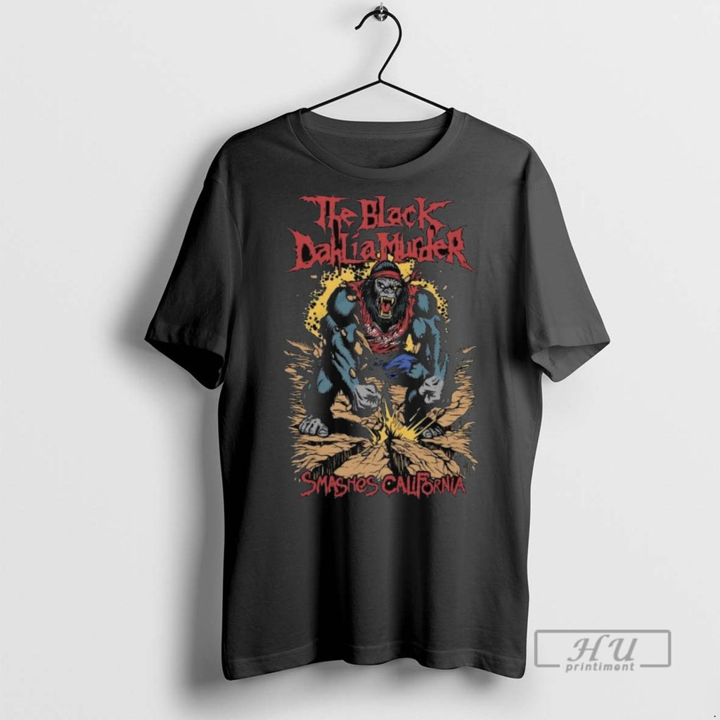 Trending The Black Dahlia Murder Smashes California 4 Shows Long Sleve Graphic Tee Shirts