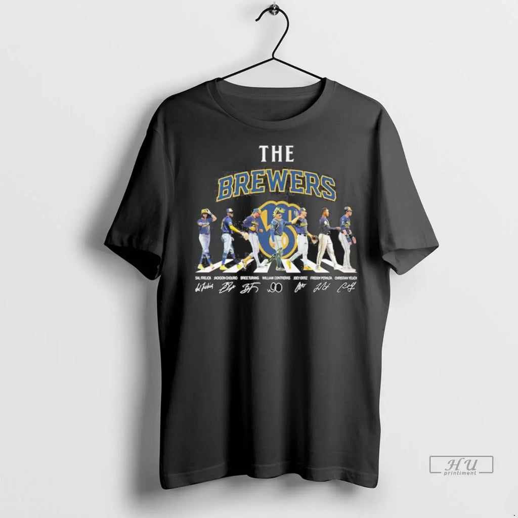 Trending The Brewers Abbey Road 2025 Postseason T Shirts