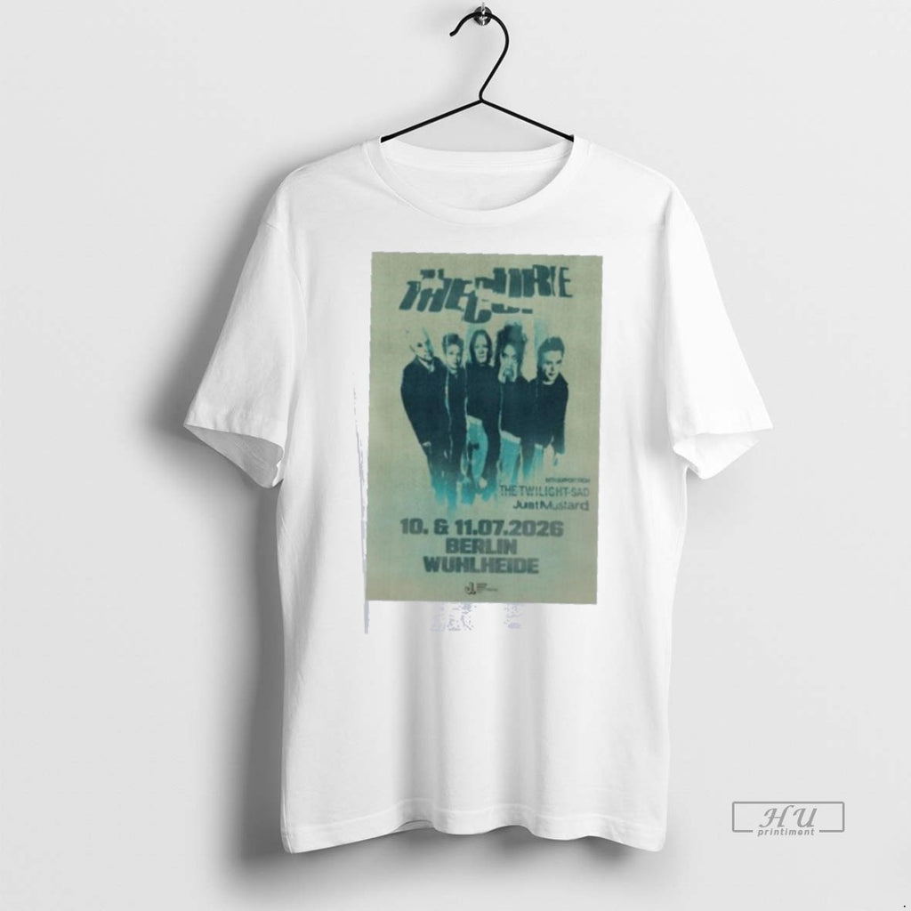 Trending The Cure Berlin Wuhlheide July 10 11 2026 Concert Graphic Tee Shirt Sweater