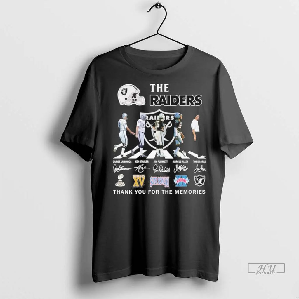 Trending The Oakland Raiders Abbey Road 2025 T Shirts
