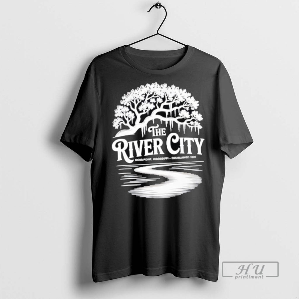 Trending The River City Moss Point Live Oak Est 1901 T Shirt
