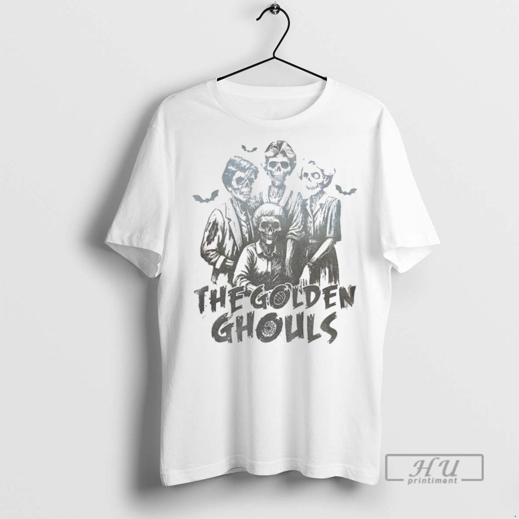 Trending The Golden Ghouls The Golden Girls Halloween Vintage Graphic Tee Shirts Sweatshirt Hoodies