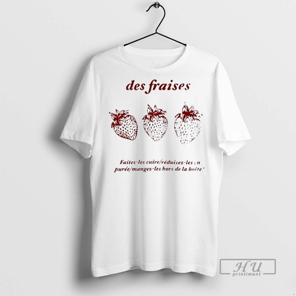 Trending The Life List Alex Sofia Carson Strawberry Des Fraises T Shirt