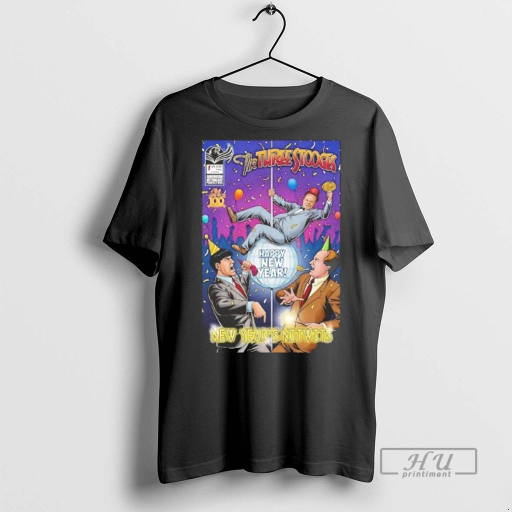 Trending Three Stooges New Years Nitwits T Shirt