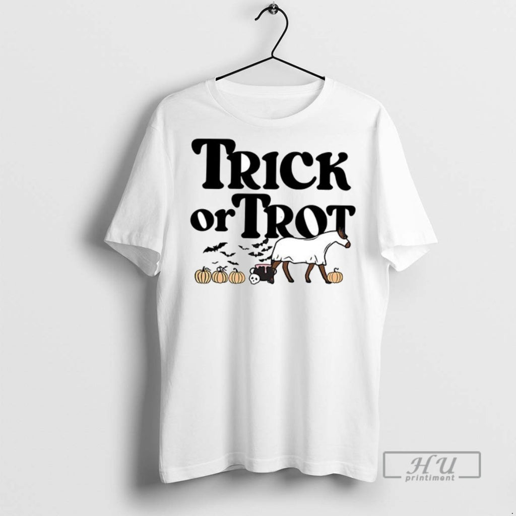 Trending Trick Or Trot Halloween Ceramic Ceramic And Classic Dad Cap T Shirt