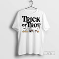 Trending Trick Or Trot Halloween Ceramic Ceramic And Classic Dad Cap T Shirt