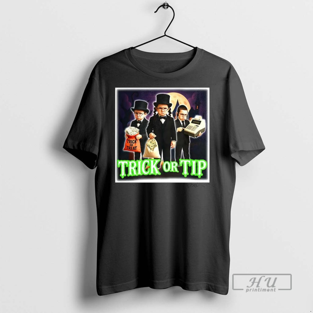 Trending Trick Or Tip Treat Parody Halloween T Shirt