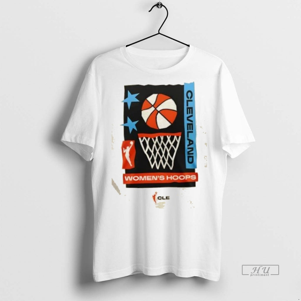 Trending Wnba Cleveland Womens Hoops 2 Sided Graphic Tee Shirt Sweater