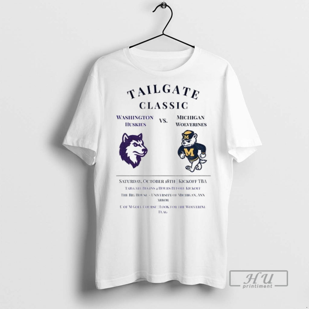 Trending Washington Huskies Vs Michigan Wolverines Tailgate Classic Saturday October 18th Kickoff Tba