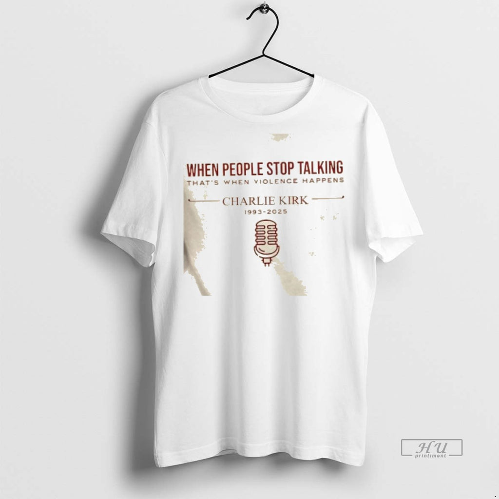 Trending When People Stop Talking Thats When Violence Happens Charlie Kirk X University Of Oklahoma