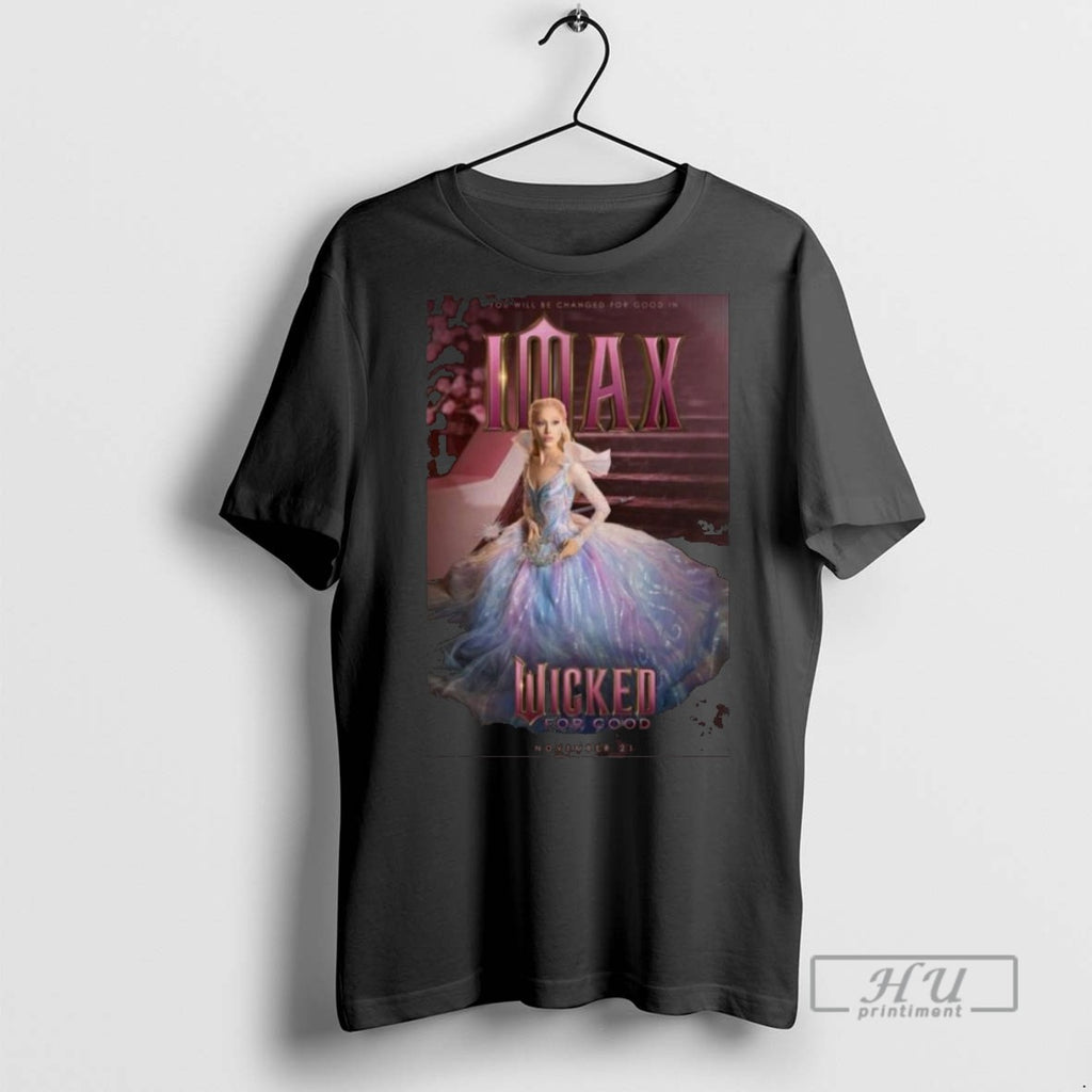 Trending Wicked For Good Imax November 21 2025 Long Sleve Graphic Tee Shirts Sweatshirt Hoodies