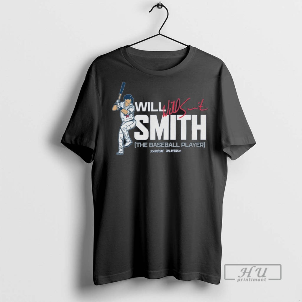 Trending Will Smith The Baseball Player Los Angeles Dodgers Mlb Slash Line Signature Graphic Tee