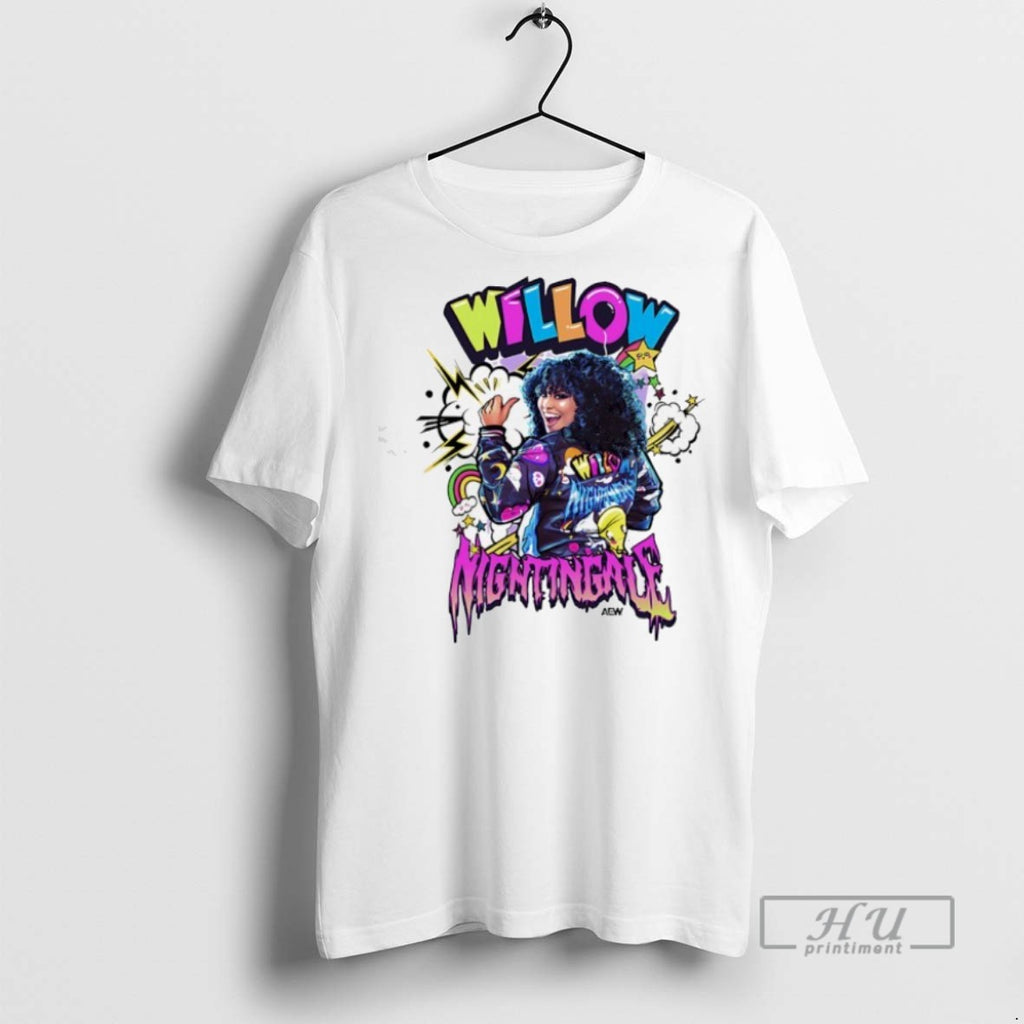 Trending Willow Nightingale Aew The Babe With The Power T Shirts Sweatshirt Hoodies