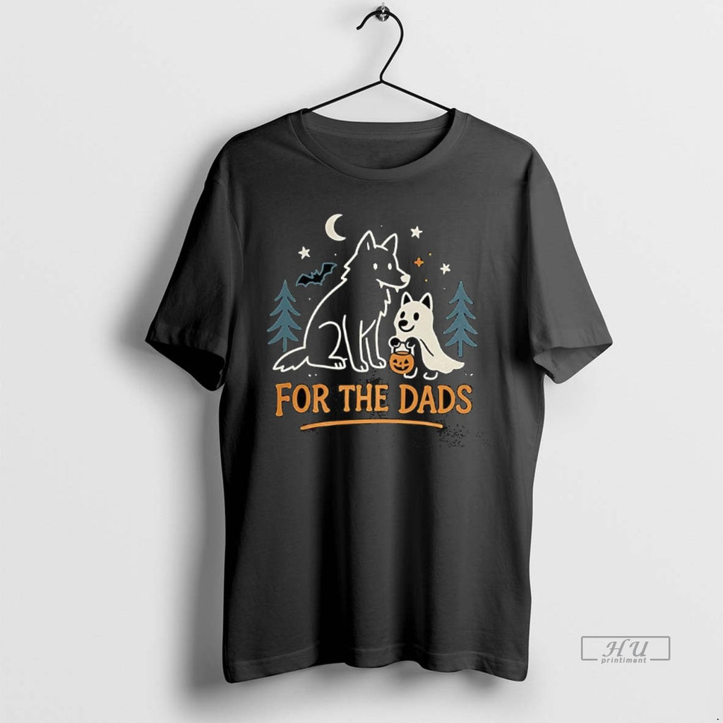 Trending Wolf For The Dads Halloween Tee Shirt Sweater