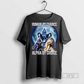 Trending Wolf Human By Chance Alpha By Choice Graphic T Shirt