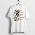 Trending Women Floral Not Fragile Like A Flower Fragile Like A Bomb Graphic