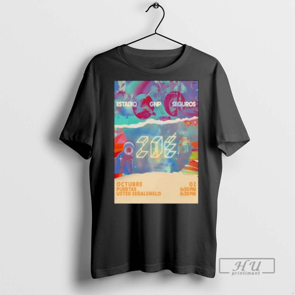 Trending Zoe 10 2 2025 Estadio Gnp Seguros Tour T Shirt