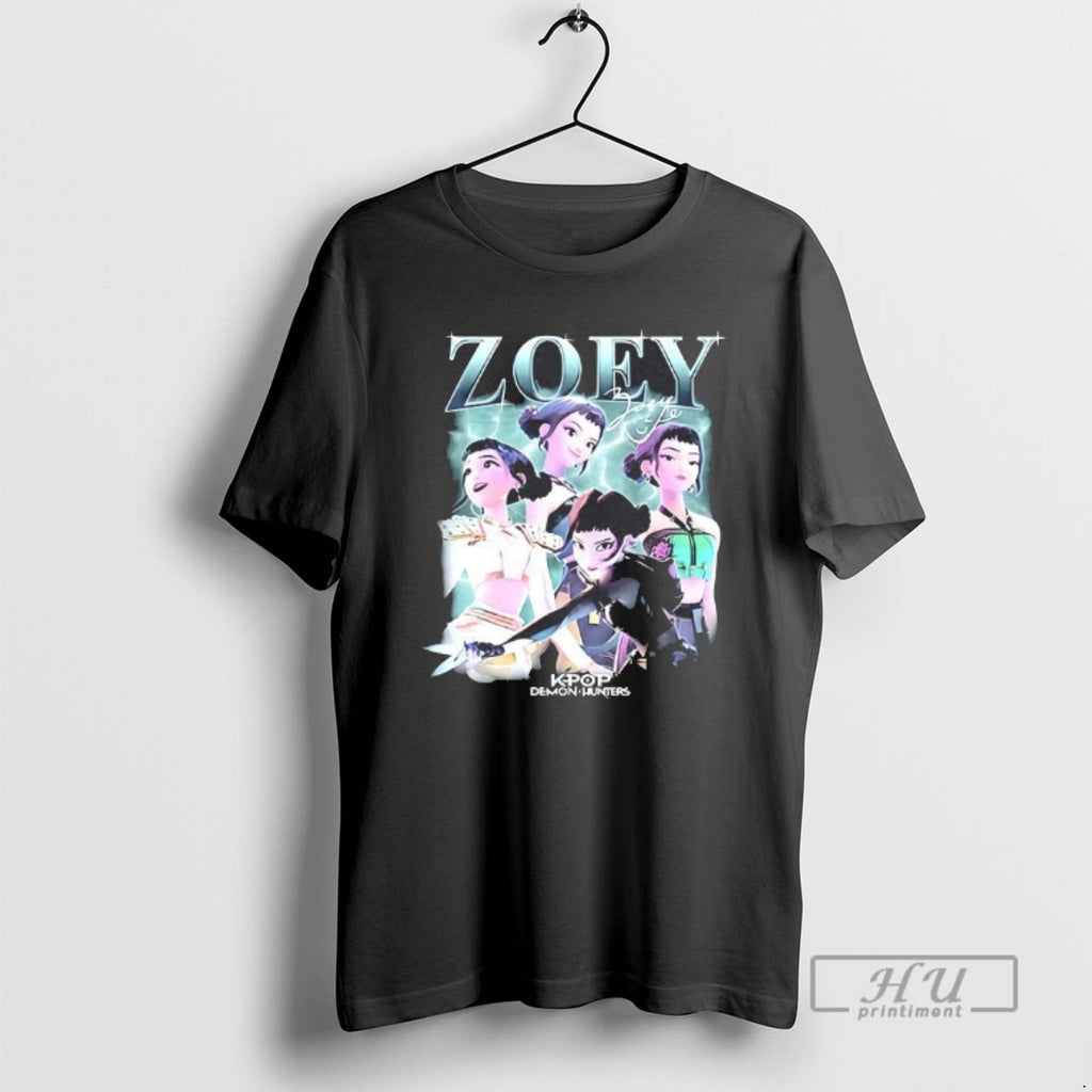 Trending Zoey Kpop Demon Hunters Huntrix Heartthrob T Shirts