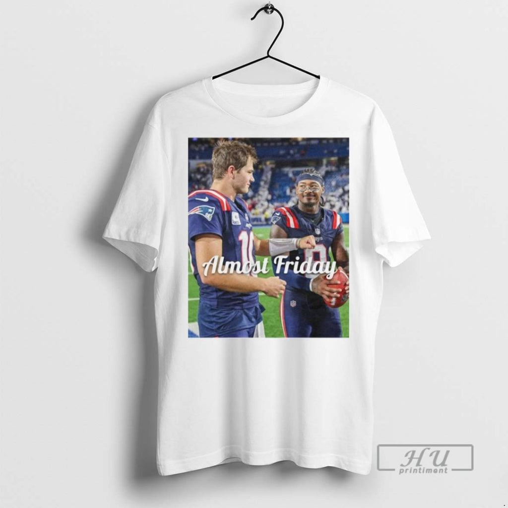 Trending Almost Friday Drake Maye And Diggs Graphic Tee Shirts Sweatshirt Hoodies
