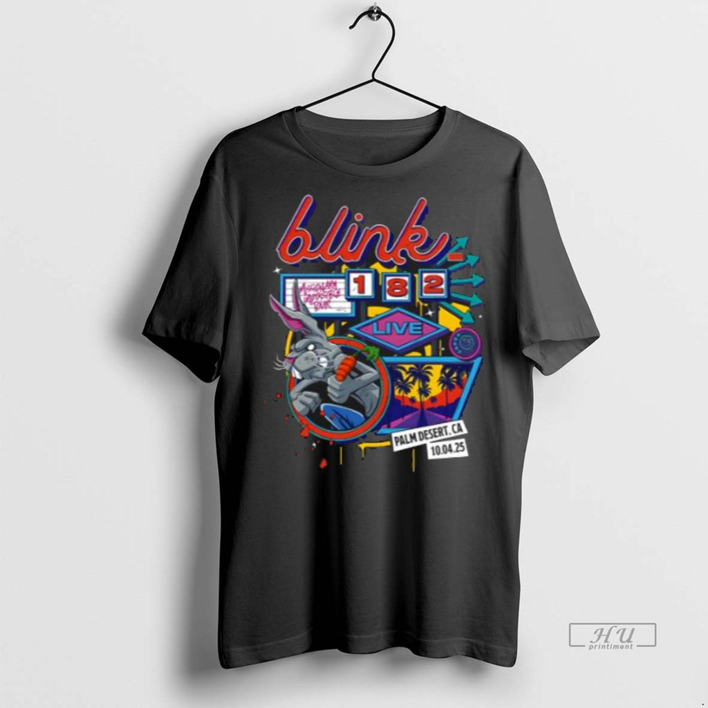 Trending Blink 182 Live At Palm Desert Ca Sep 4 2025 Event Men