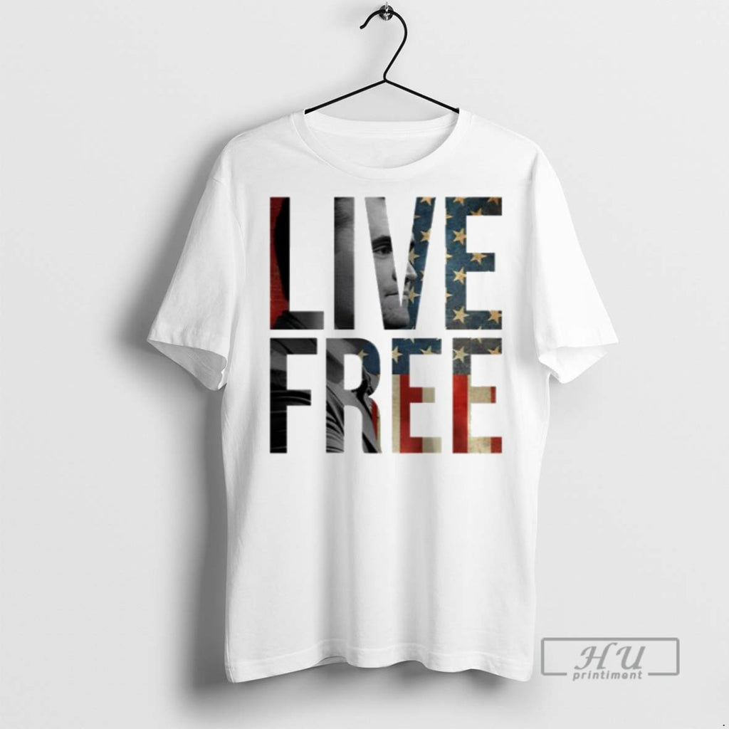 Trending Charlie Kirks Live Free 2025 Men Graphic Tee Shirts Sweatshirt Hoodies