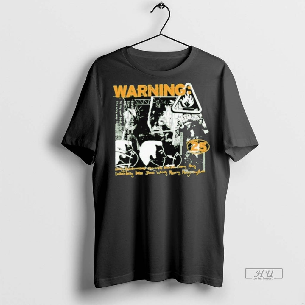 Trending Green Day Warning 25 Tee Shirt Sweater