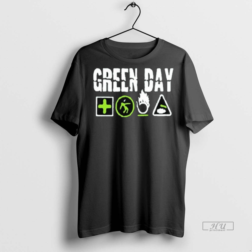 Trending Green Day Warning 25 Signs Tee Shirt Sweater