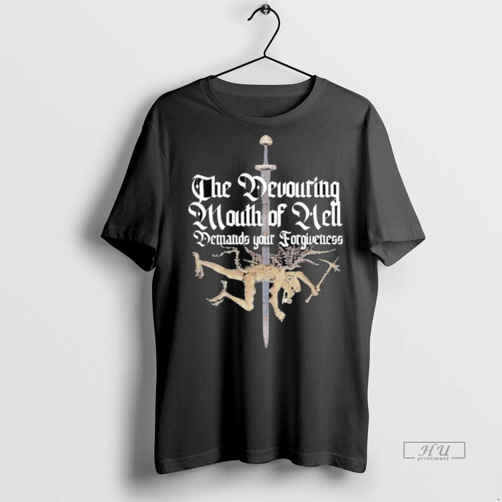 Trending Heriot The Devouring Mouth Of Hell Demands Your Forgiveness Sword Shirt Sweater