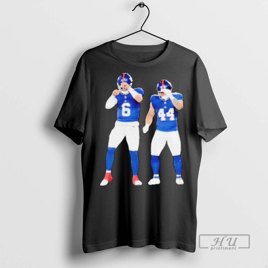 Trending Jaxson Dart Cam Skattebo New York Giants Football Meme Graphic Tee Shirts Sweatshirt Hoodies