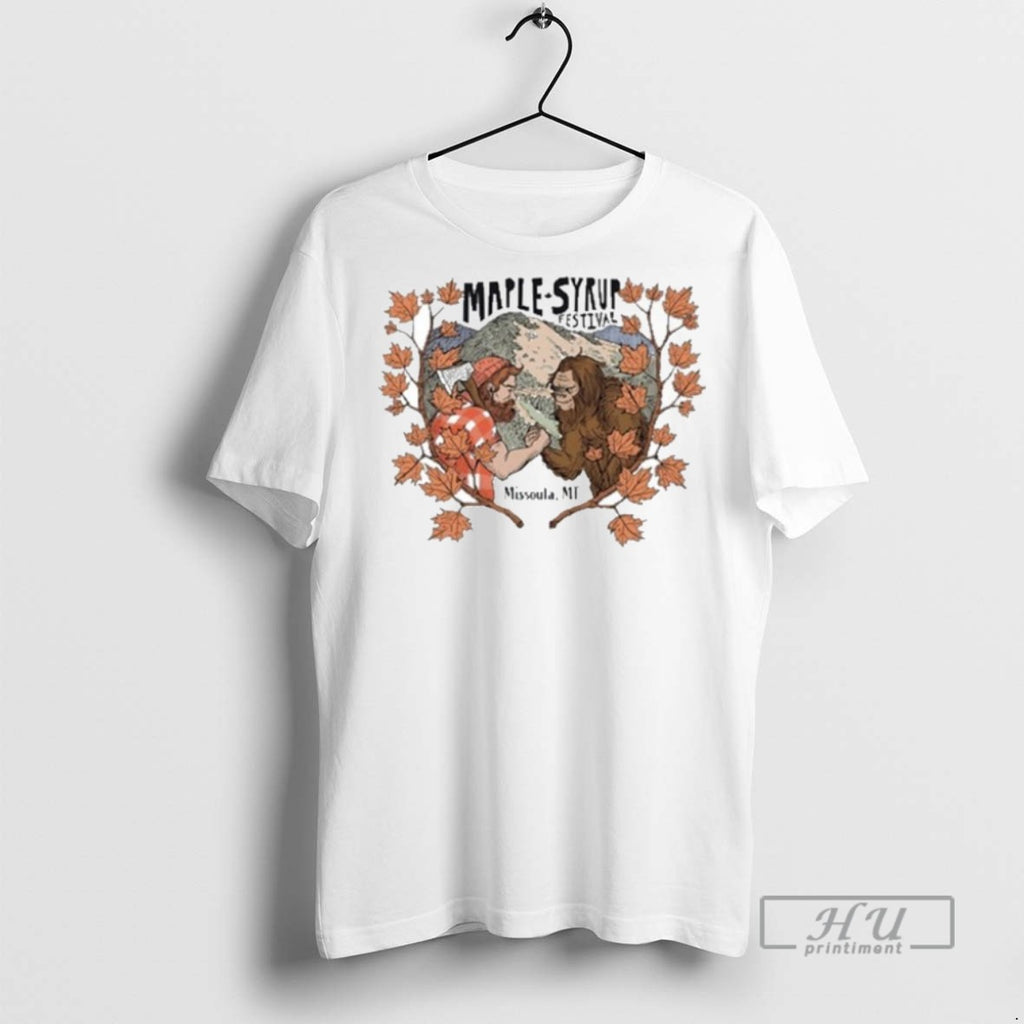 Trending Maple Syrup Festival Festival 2025 Missoula Mt T Shirt