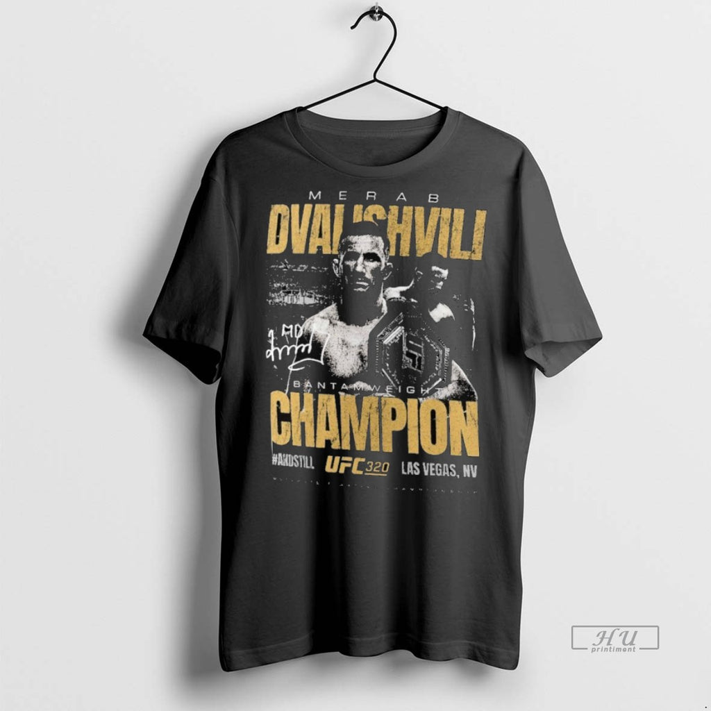 Trending Merab Dvalishvili Ufc 320 Andstill World Mens Bantamweight Champion Shirt Sweater